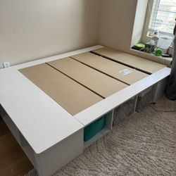 Full Size Storage Bed Frame 