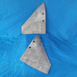 Outboard Motor Planing Fins