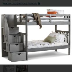 Twin Over Twin Bunk Bed