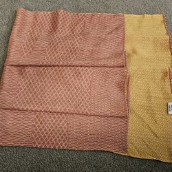 Legal Expression 100% Rayon D-TK -541 Made in Japan Reversible Scarf
