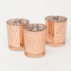 Richland Rose Gold Mercury Votive 