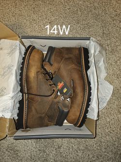 THOROGOOD WATERPROOF 6"MOC COMPOSITE STEEL TOE LACE UP BOOTS 
