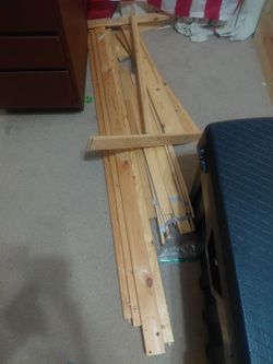 Pine Twin  Bed $40 obo