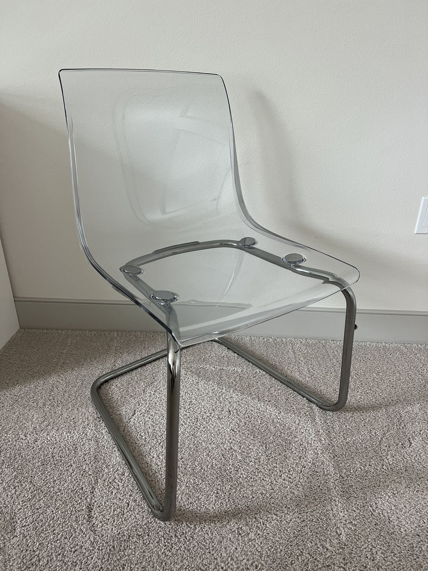 Clear Tobias IKEA Chair