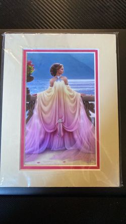Star Wars Padme Amidala Art Print "Intergalactic Elegance" by Dylan Bonner – Framed / Matted