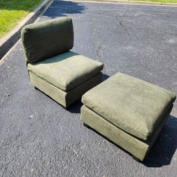 Chair And Ottoman For Sale 