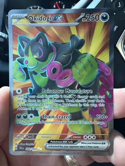Pokémon Okidogi Ex Rare 