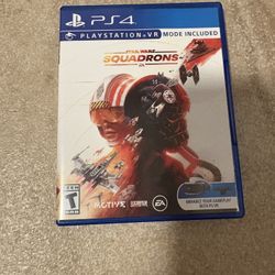 Star Wars Squadrons PS4 Disc Game 