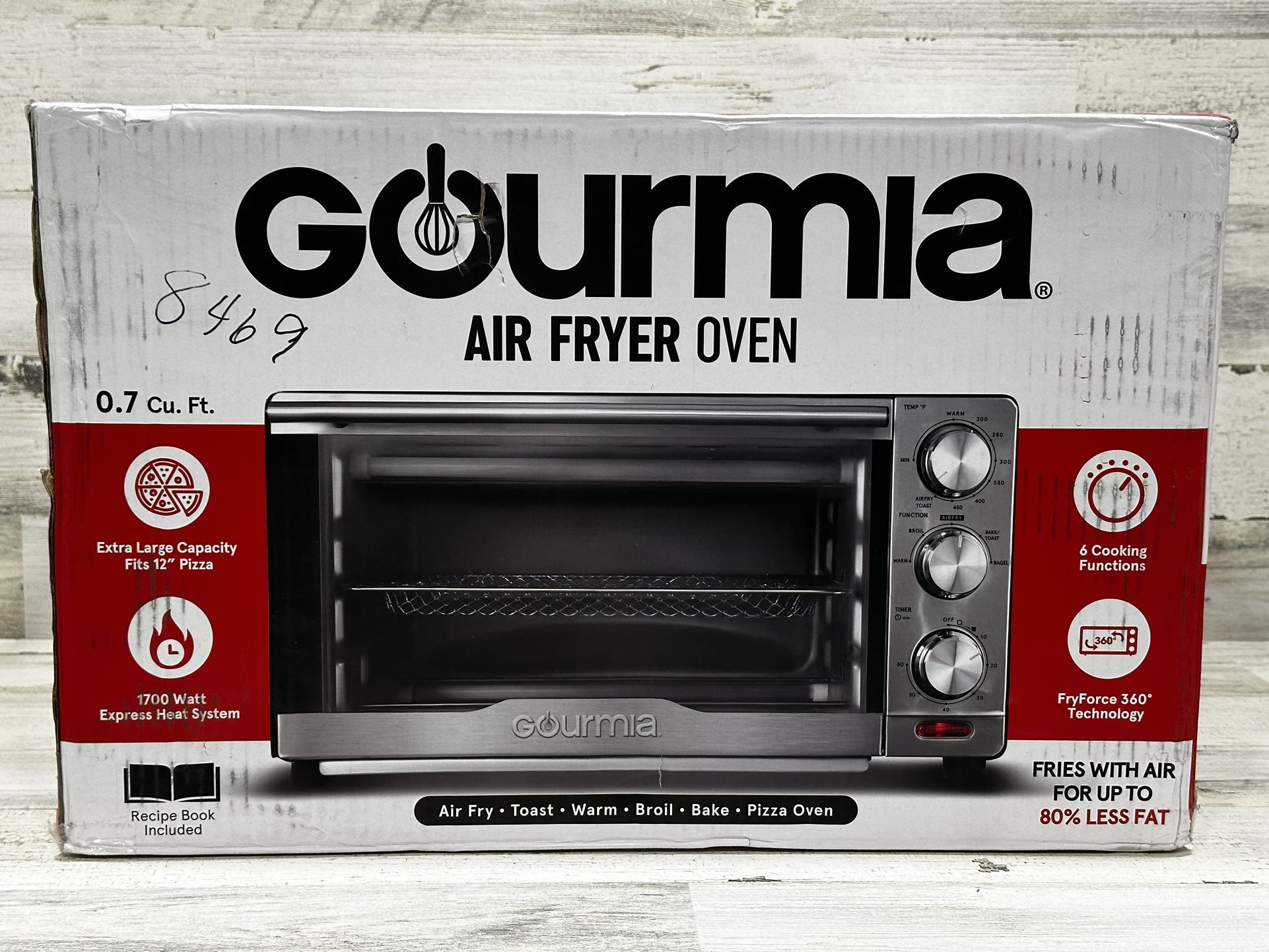 GOURMIA (#GTF7350) Air Fryer Oven - Air Fry/Toast/Warm/Broil/Bake/Pizza Oven - NEW!!!