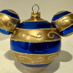 Vintage Disney Mickey Mouse icon Christmas ornament