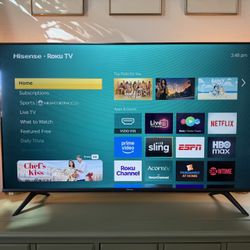 50” Hisense Roku TV