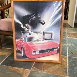 Ferrari 288 GTO Framed Poster