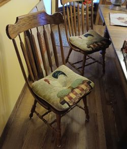 Oak Chairs Set OF 6! TODAY ONLY!