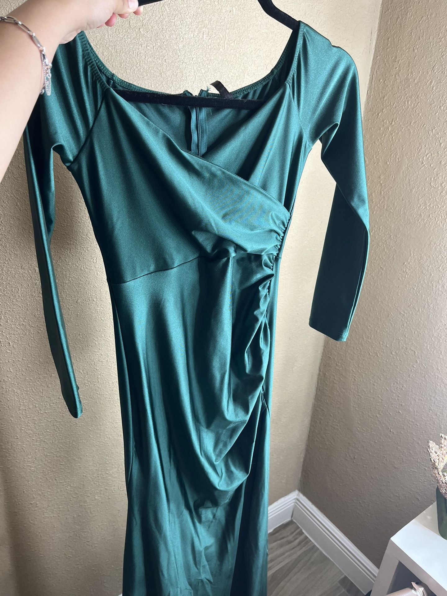 Emerald Green Prom Dress