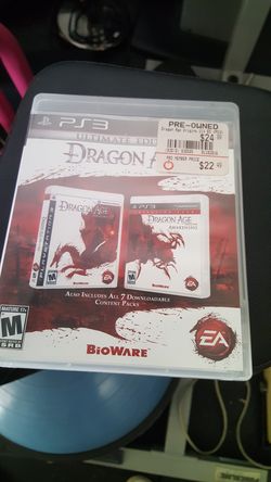 Playstation 3 Dragon Age Ultimate edition PS3