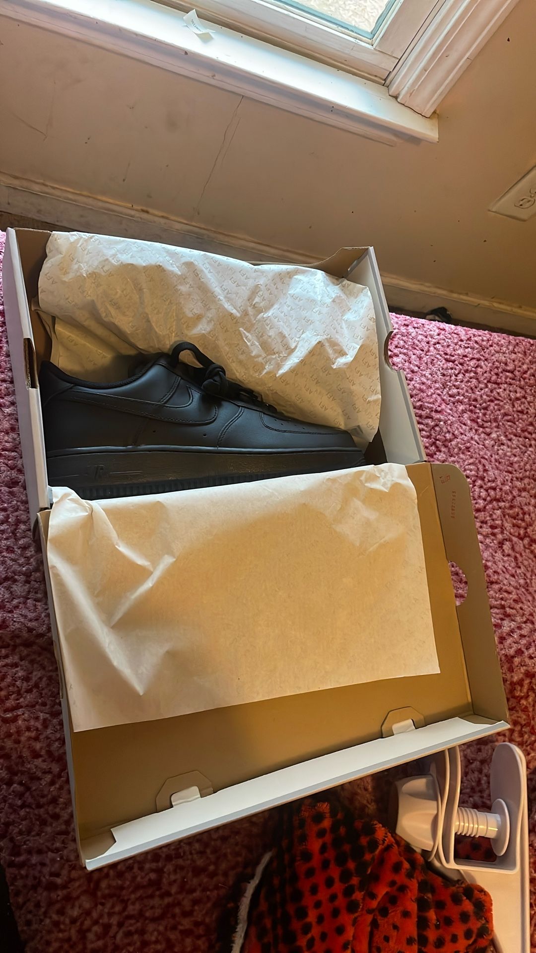 Brand New BLACK AF1 