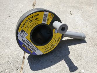 DRUM AUGER USED. GOOD CONDITION