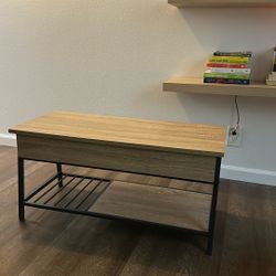 Lift-Top Coffee Table