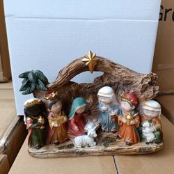 Bethlehem Gifts Star Over Jesus Nativity 5” Christmas Figurine