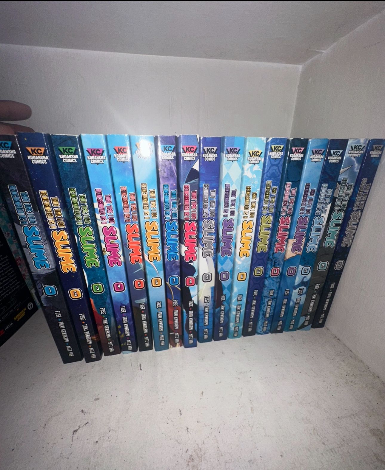 Time i got reincarnated as a slime Manga 1-17