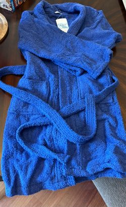 Brand new with tags child size 9-10 cotton bath robe. Pickup Happy Valley/67th Ave