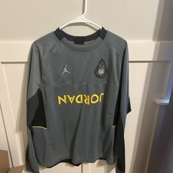 Nike Air Jordan Jordan Brand Long Sleeve Heavy Duty Jersey Size L