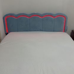 Queen Bed With Mattress 