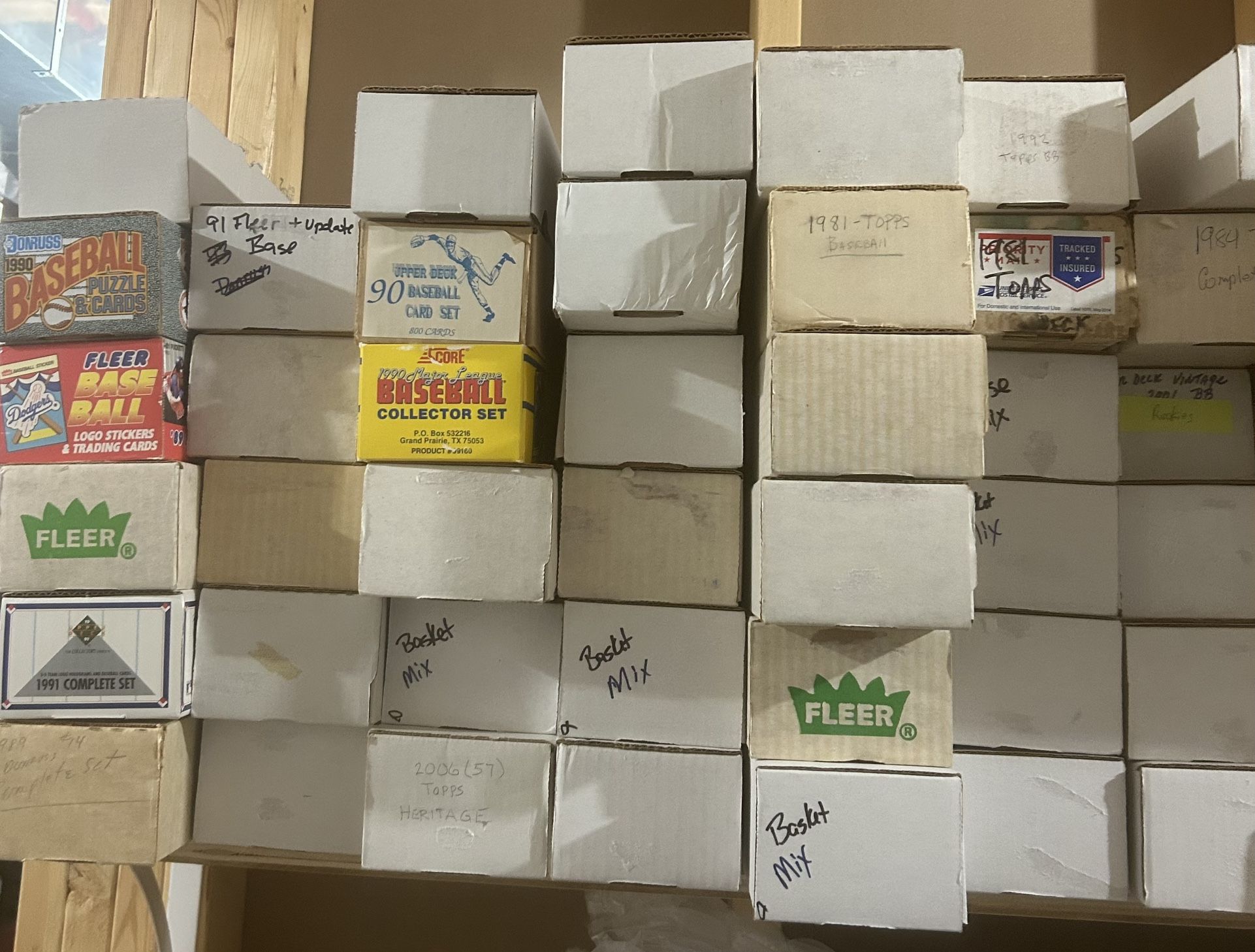 Baseball Card Lot of 700 (PLEASE READ)