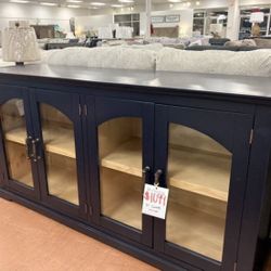 New 71” Console — Solid Wood