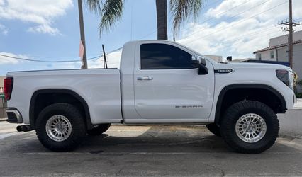 Kmc IMS 552 Silver 17x8.5 6x139.7 +0 Offset With Nitto Ridge Grappler 35x12.50R17 Tires🔥🔥🔥