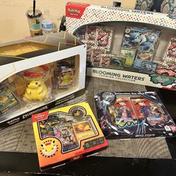 Pokémon And One piece Sealed Products