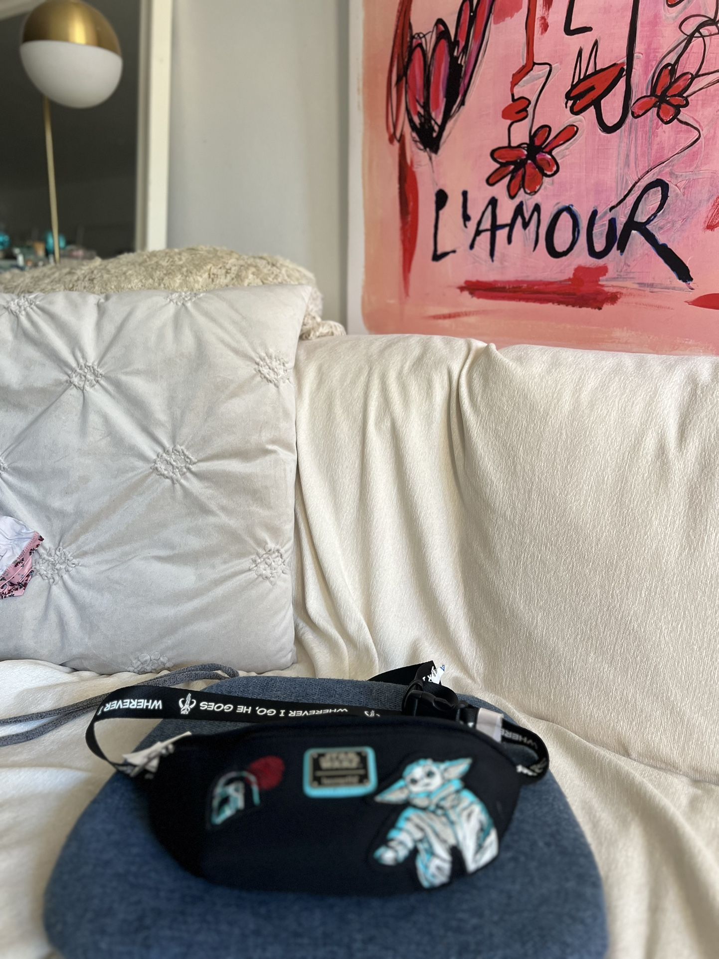 Disney Star Wars: The Mandalorian Loungefly Hip Pack BELT