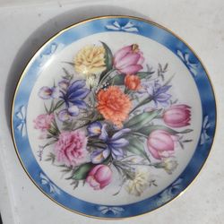 Vintage Flower Of Holland Plate