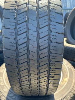 4 used LT 265/60/20 Goodyear