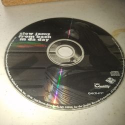 Slow Jamz From Back In Da Day cd