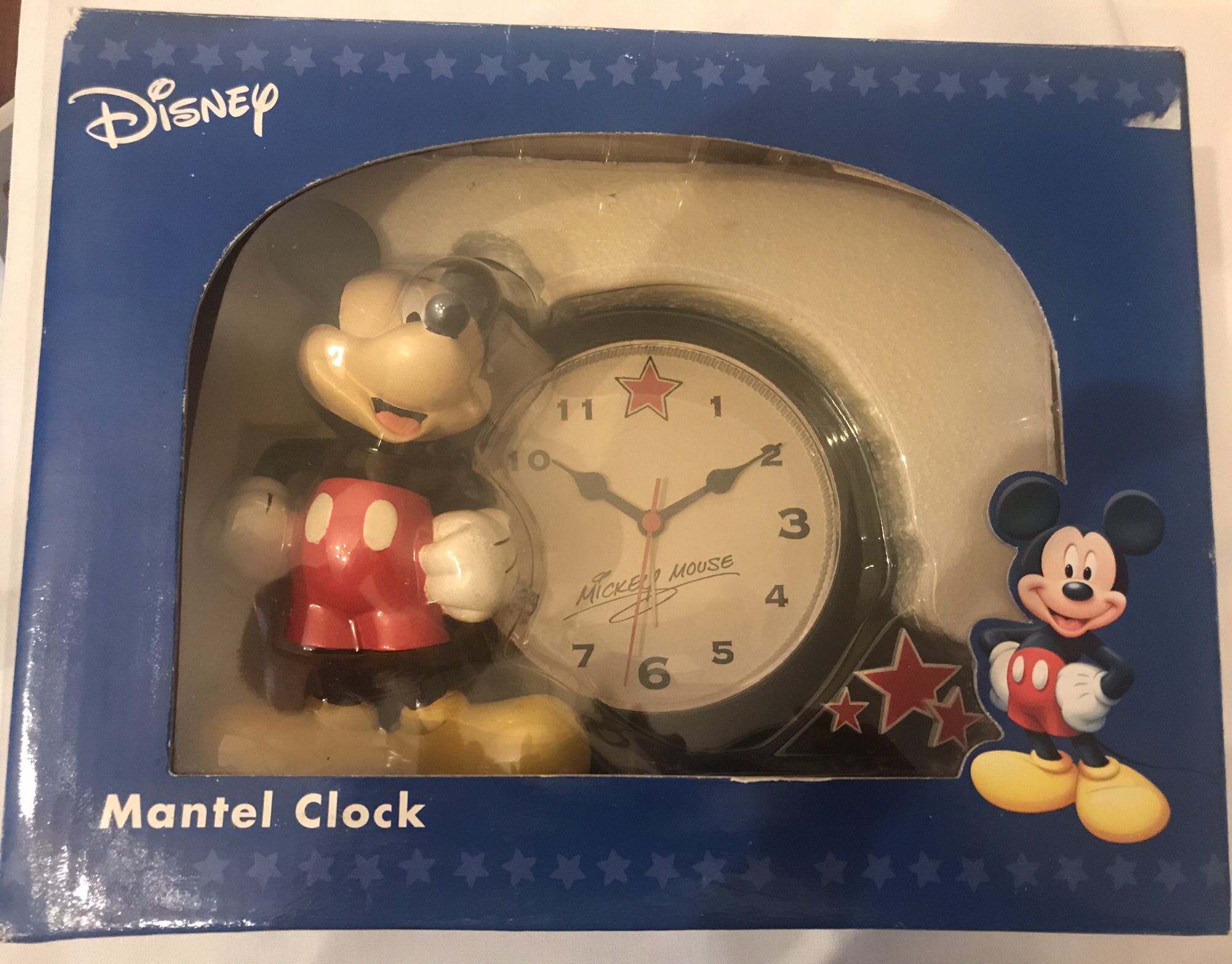 Walt Disney Mickey’s Mantel Clock 