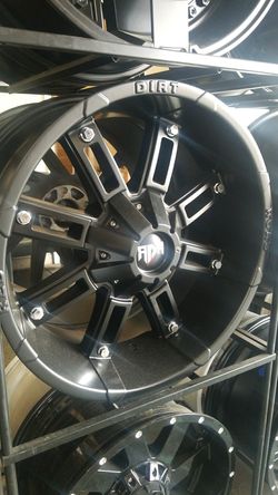 20x10 RDR wheels 6x5.5/135 blk