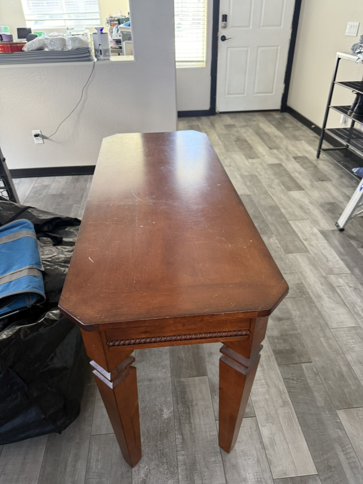 Wood Entry/Console Table