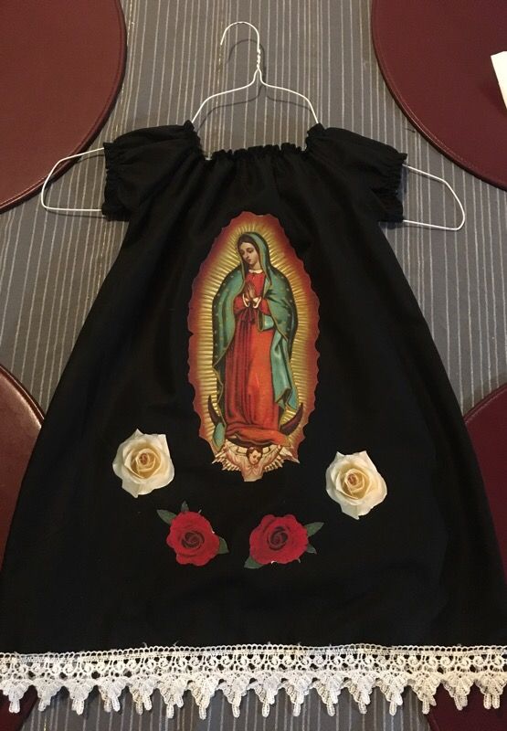 Vestidos para niña para el día de la virgen de Guadalupe