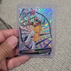 Donovan Mitchell Revolution Holo Asia Number 41/99 Basketball Card
