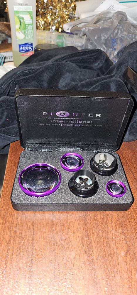 Purple Volk Diagnostic Lens Set for Optometry, Ophthalmology 