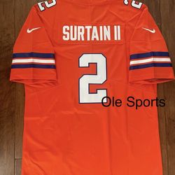 Broncos Surtain Orange Jersey