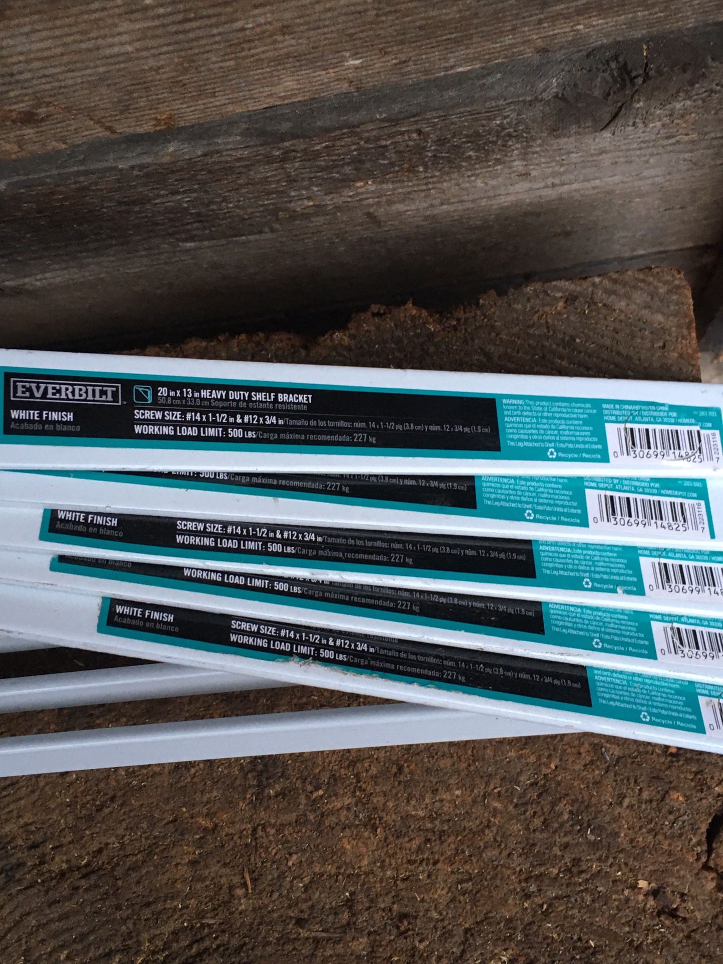 Everbilt Heavy Duty Shelf Brackets