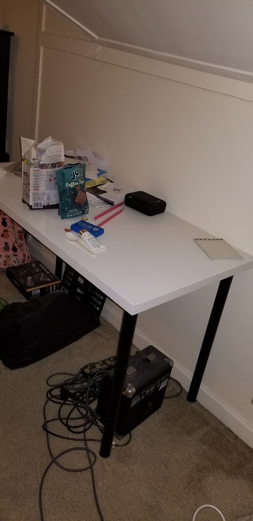 desk, from ikea