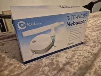 ***BRAND NEW NEBULIZER BY "ROSCO!" INCLUDES EVERYTHING YOU SEE IN THE PICTURES! ****$40 FIRM PLEASE