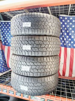 ✅ 265/65R18 COOPER DISCOVERER AT3 ALL TERRAIN 265 65 18 SET 4 NICE USED TIRES 