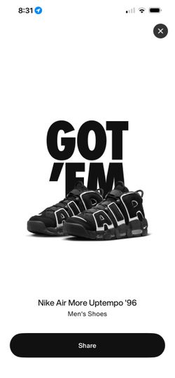 Nike Air Max Uptempo size 14 men