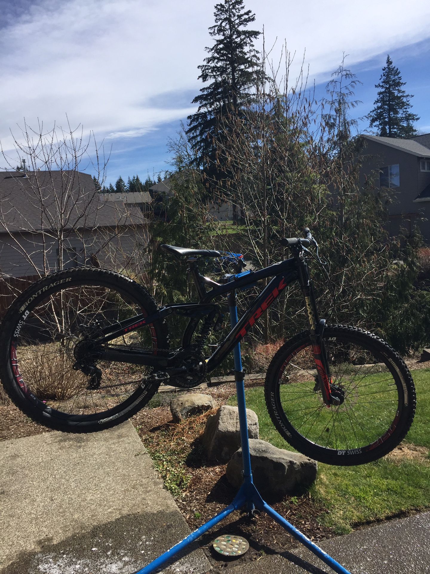 2017 Trek session 88 downhill bike