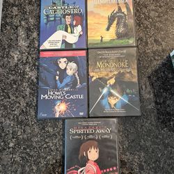 Miyazaki DVDs