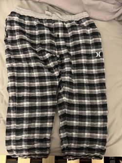 Hurley pajamas black grey
